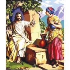 GOBLEN RS108 Isus i samarićanka (25x30cm)