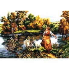 GOBLEN RS299 Žene na potoku (25x35cm)
