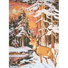 GOBLEN PAR342 JELEN-ZIMA  (38x50cm)